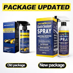 500ML Ceramic Coating for Cars: Quick Effect Coating Agent for Car Motorcycles Trucks & RVs - Extreme Hydrophobic Water Beading & Deep Gloss Shine for Long-Lasting Polish Spray Wax