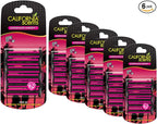 California Scents Vent Stick Air Freshener (Coronado Cherry Scent, 6 Pack) (CVS007-6AME)