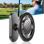 Magnetic Golf Cart Phone Holder Compatible with MagSafe iPhone 12-17, Golf Cart Mount Accessories Gifts for Men Golfers Women Dad, Golf Stuff for EZGO, Gym, Club Car Black