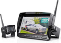 ZEROXCLUB Digital Wireless Backup Camera System Kit, IP69 Waterproof Wireless Rear View Camera + 7’’ LCD Wireless Reverse Monitor for RV/Truck/Trailer/Bus/Camper/5th Wheel (W01-7 inch)
