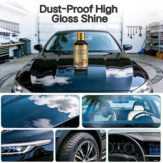 Ptz Crystal Serum – Advanced Graphene Ceramic Coating for Cars (2Pcs)