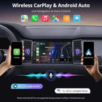 ATOTO A5L 7inch Android Double DIN Car Stereo, Wireless CarPlay&Android Auto Touch Screen, Wi-Fi/USB/BT Tethering, DSP, FM&SS Car Radio, GPS Tracking, MirrorLink, HD LRV, AI Chat, 2G+32G, A5LG2A7T