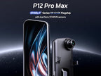 Pelsee 4K+2.5K Mirror Dash Cam with Front Starvis 2 IMX678 & Rear IMX335, 12" Rear View Mirror Camera, Color Night Vision, 5.8GHz WiFi, ADAS & BSD, Included OBD Hardwire Kit, 128GB Card, P12 Pro Max