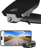 Mangoal 4K Dash Cam Custom fit for Toyota Grand Highlander & Hybrid 2024 2025 2026, XLE Limited Platinum, Integrated OEM Look, UHD 2160P Video, App & WiFi, Easy to Install, GPS, 64GB Card