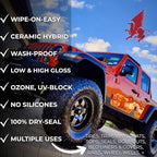 RENEW PROTECT - SATN Low-Gloss Ceramic-Hybrid Protectant | Safe for Motorcycles, Golf Carts | Trim & Tire Preservation, OEM Restorer for Faded Plastic, Vinyl- Dry Rot Prevention, Patio Furniture | 8oz