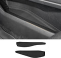 Gear Shift Side Storage Compatible with 2021-2025 Ford F150 Silicone Center Console Side Lower Storage Tray Gear Shifter Organizers 2PCS for 2024 F-150 Accessories