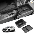 SKTU 2-Pack for 2024 2025 2026 Chevy Traverse Center Console Organizer for 2024 2025 2026 Chevy Traverse Console Tray 2024 2025 2026 Chevy Traverse Accessories Lower Console Tray