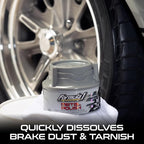 Formula 1 Metal Polish, Wheel Cleaner to Restore Shine to Rims, Grills, Exhaust, and More, Polish for Chrome, Aluminum, and Stainless Steel Surfaces, Car Cleaner for Detailing, 10 Oz