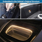 2025 Tesla Model 3 Highland Frunk Light Strip Ambient Lighting Kit LED Interior Lights for Model 3 Highland Accessories 2024-2026 Warm Light