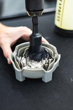 Detail Factory - Brush Cleaning Tray - Safely and Effectively Wash Drill Brushesby Removing Contaminants & Cleaners