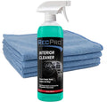 RecPro RV Interior Cleaner | RV Furniture, Carpet Cleaner, Seat Cleaner, Fabric Cleaner | Cleans Carpets, Seats, Leather, Upholstery and Vinyl (Interior Cleaner w/ 4pk Microfiber Towels)