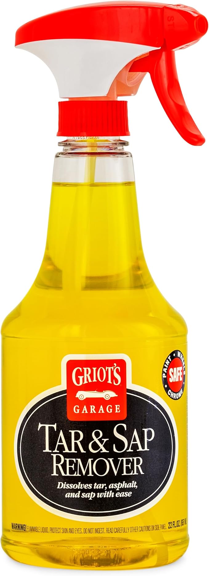 Griot's Garage Tar and Sap Remover for Car Cleaning and Detailing, Exterior Cleaner for Paint, Plastics, Wheels, and Chrome, 22oz, 10873