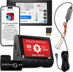 Cobra SC 250R Smart Dash Cam + Cobra 2.5A Micro USB Adapter Hardwire Kit