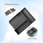 LFOTPP for 2024 2025 2026 CX-90 CX-70 Center Console Organizer for 2024 2025 2026 CX-90 CX-70 Middle Armrest Storage Tray Insert Non-Slip 2PCS CX-90 CX-70 Accessories