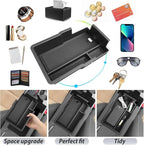 SKTU 2025 2026 Chevy Equinox Center Console Organizer for 2025 2026 Chevrolet Equinox (LT/ACTIV/RS) Console Tray 2025 2026 Chevy Equinox Accessories Armrest Secondary Storage Box with Coins Holder