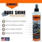 Simoniz Sure Shine Auto Detailer – 10 oz Bottle Professional Mist and Wipe Vehicle Protectant – Instantly Provides a Just Waxed Look & Feel - for Cars, Trucks, SUVs, Boats & Bikes