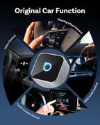 OTTOCAST Mini Cube 3.0 Wireless CarPlay & Android Auto Adapter 2026– Plug & Play, Fast Auto-Reconnect (Sliver)