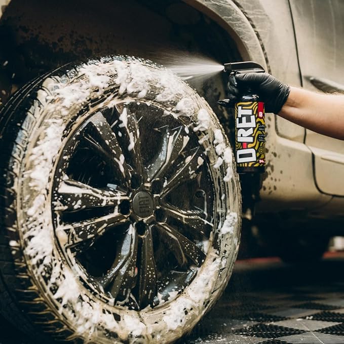 DUB BOYZ D-RET Rubber Cleaner – Heavy Duty Tire & Rubber Degreaser, Professional-Grade Formula, High Dirt-Floating Power, Biodegradable & Dilutable for Deep or Daily Cleaning (16 Fl Oz)