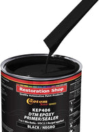 Custom Shop - Black Epoxy Primer/Sealer 2.1 VOC (2-Gallon Kit) Anti-Corrosive DTM High-Performance Primer for Automotive and Industrial use Kit= 1 Gal. Epoxy Primer +1 Gal. Epoxy Hardener (1-1 Mix)