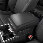 LUWU 2026 Tacoma Center Console Cover Hidden Storage Box Compatible with 2024 2025 2026 Toyota Tacoma Accessories Silicon Material Armrest Cover Center Console Hidden Organizer Box (2 in 1 Design)