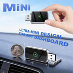 Mini Wireless Carplay Adapter Update for iPhone and Android Auto - Carplay Wireless Adapter Car Play, Wired to Wireless, Compatible with iPhone iOS 10+, Silver