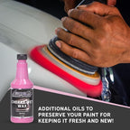 Lane’s Cherry Wet Wax- Car Wax, Automotive Clear Coat, Car paint Protection Solution- High Gloss Finish, Durable Protection, Easy Application, E-328, Size- 32 Oz