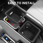 Upgrade 2PCS Cup Holder Compatible with Lexus 2024 2025 2026 TX TX350/500h/550h+ Accessories Insert Cup Sleeve Silicone Material Center Console Organizer