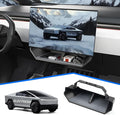 ELECFRESH Center Console Organizer Under Screen Storage Box for 2024 2025 2026Tesla Cybertruck Accessories, Dashboard Hidden Tray for Cybertruck (A)