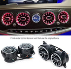 8pcs W222 Accessories LED Air Vent Ambient Lights Kit 64colors Replacement for Benz S Class W222 S400 S450 S500 S550 S560 S580 S600 S63 S65 NOT for Coupe 2 Doors (64 Colors [2018-2021])