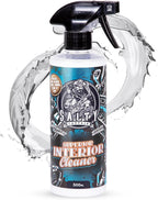 Salty Captain Car Interior Cleaner 16.9oz – pH-Neutral Cleaner for Leather, Suede, Vinyl, Fabric & Plastic – Removes Dirt, Stains & Smudges – Residue-Free, Safe for Kids & Pets – Quick Drying