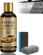 PTZ Crystal Serum,Advanced Graphene Ceramic Coating for Cars,Ceramic Car Coating Kit,9h+ Graphene Ceramic-Coating for Auto Car Paint Protection (1PCS)