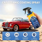 Advanced Car Quick-Acting Coating Agent Spray, 2025 New Quick Effective Coating Spray, Car Scratch Polish Spray Waterless Wash, Oil Film Emulsion Glass Cleaner (2 Set)