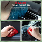 Auto Dynasty 2024 Universal Home/Office Keyboard/Interior Car Air Vent Auto Detailing Car Slime Cleaner Dust Cleaning Removal Gel Putty Jelly, Pack of 3, Red, Blue, Green