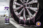 Sisbrill V60 Sport Wheel and Tire Cleaner Spray – pH Neutral Car Wheel Cleaner, Gecko Spray Effect, Safe Brake Dust Remover – Pack of 3 (33 fl oz each)