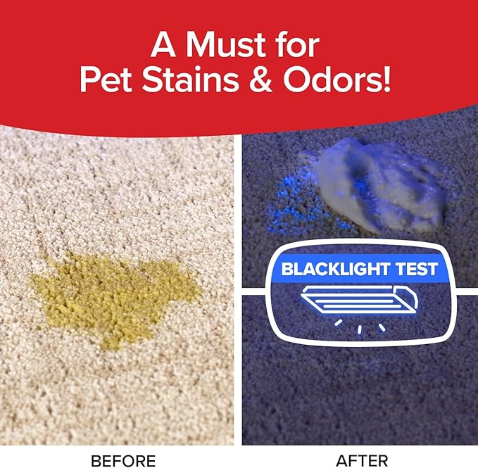 Horsepower Bull Shot Carpet Spot & Stain Remover, AS SEEN ON TV, Made In USA, Just Point & Spray, Stain-Lifting Foam-Action, Coffee, Soda, Wine, Grease, New & Old Stains & More