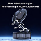 [2026 NEW] for MagSafe Car Phone Holder,Upgraded Magnetic Suction Cell Phone Mount for Dashboard Windshield Screen,Tesla Truck Van GPS Stand Cradle for iPhone 17 Pro Max 16 15 14 13 12 Samsung Android