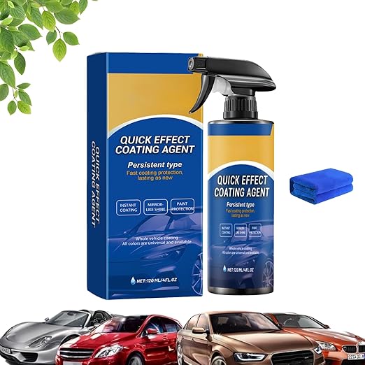 Nano Quick Coat Restores, Nano Quick Coat Restore Coating Spray, Quick Effect Coating Agent for Cars, Advanced Cars Quick-Acting Coatings Agent Spray, for All Car Models (1PCS)