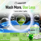 Nanoskin BUBBLE BATH Foaming Car Wash Shampoo 55 Gallons - Works with Foam Cannon, Foam Gun, Bucket Washes, Car Soap for Pressure Washer | For Car, Truck, Motorcycle, RV & More | Green Apple Scented