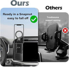 Magnetism Car Phone Holder for 2021-2024 Ford F-150 Accessories Compatible with MagSafe Hands-Free 360 Degree Rotation Adjustable Cell Phone Mount Does Not Affect Air Vent