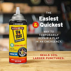 Fix-A-Flat Tire Sealant and Car Tire Inflator 12oz (2-Pack)