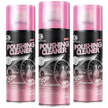 DONKEYPRO Interior Car Cleaner & Polishing - Repels Dust & Staining, Restores & Protects Plastic, Vinyl, Leather, Dashboard - UV Guard, Anti-Aging, Exterior & Interior Car Detailer Spray (3 x 15oz)