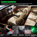 Atmosphere LED Car Lights,4pcs 48 LEDs RGB Bluetooth APP Control Car Interior LED Strip Music Lighting Kits for DIY Indoor Party.Car Cigarettet,DC 12V.