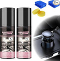 Car Interior Cleaner,100ml Car Interior Cleaner, Interior Detailer Spray,All Purpose Car Cleaner,Vehicle Interior Polish | Interior Detailer Spray(2pcs)