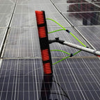 Telescopic Water Fed Window Cleaning Pole 412M for Solar Panels Photovoltaic Cleaner with Squeegee & Brush – Efficient Window & Solar Cleaning Tool