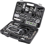 Amazon Basics 173-Piece General Household Hand Tool Set with Storage Case, Portable Tool Kit for Home Maintenance and Everyday Repairs