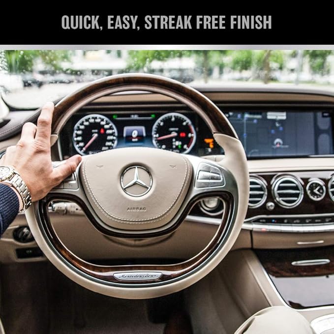 Interior Detailer - Matte Satin Finish Car Interior Cleaner and Protectant for Plastic, Rubber, and Vinyl - Car Detailing Products, Cleaning Supplies and Auto Care Accessories
