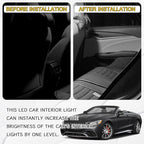 24PCS LED Interior Car Lights, Interior Car Lights Dome Light Set T10 31 mm 42 mm Replacement Bulbs for Top Map Dome Tail Cab Lights and License Plate Courtesy Lights Accessories (Pink)