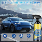 2Pcs Nano Quick Coat Restore Coating Spray,2026 New Advanced Automobile Quick-Acting Coating Agent,Quick Effect CoatingAgent Spray with Waterless Wash Polish & Paint Protection Long-Lasting Car