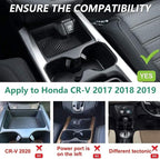 Wireless Car Charger for Honda CR-V/CRV Hybrid 2017 2018 2019, 15W Qi Fast Charging Phone Charger Pad for iPhone Galaxy, Center Console Accessory for 5th Gen CRV, Gift for Honda CR-V Owners