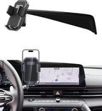PZK Car Phone Holder for Hyundai Elantra 2021-2025 SE/SEL/Sport/Limited/N Line Accessories 8-Inch/10.25-Inch Screen Auto Lock Car Phone Mount 360° Rotation Phone Cradles Not Affect Air Vent